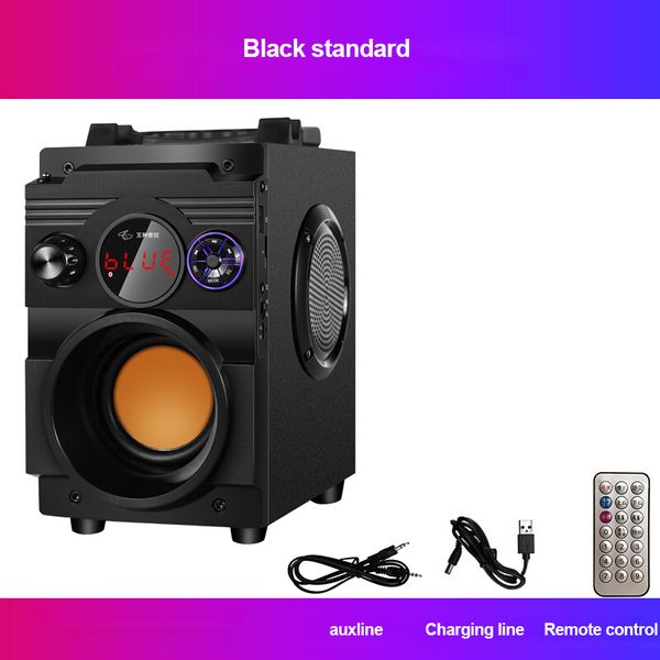 

bluetooth speaker 20w portable wireless stereo subwoofer bass big speakers column support fm radio aux remote control a15