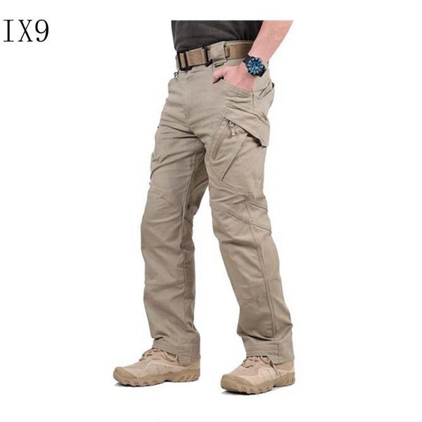 

men military tactical combat swat training military pants cargo pants, Black