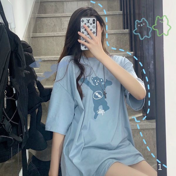 

mens womens t shirt 20s fashion casual summer short sleeves t shirts blue clothing sl200601, White