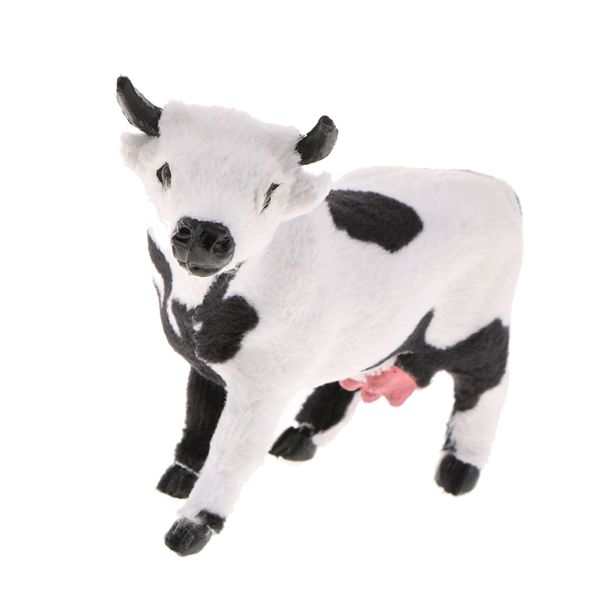 

cow statue indoor outdoor garden ornament prop model figure hunting