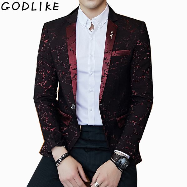 

mens red jacquard stage costumes singer wedding suit jacket male blazer designs jaqueta masculino slim fit pattern blazer coats, White;black