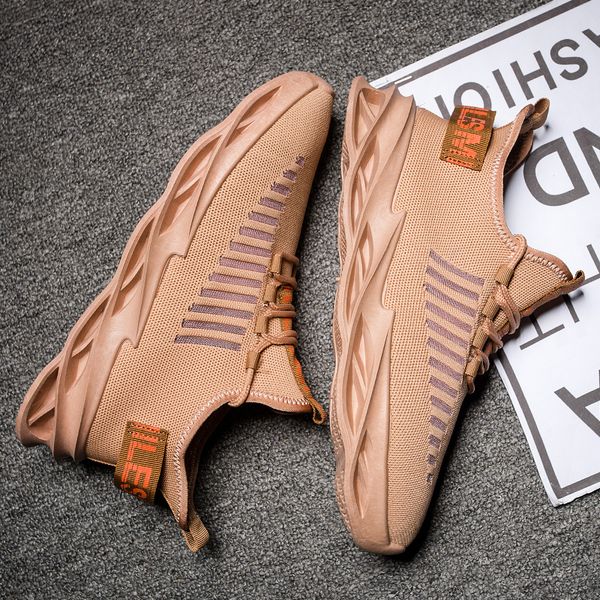 

[combination] 2020 spring flying coconut shoes mesh breathable travel shoes 3d hollow sole casual men's shoes