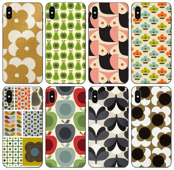 

[tongtrade] unique orla kiely case for iphone 11 pro 8 7 6s 5s plus x xs max xr samsung s10 lite s10 5g huawei mate 10 motorola moto g case
