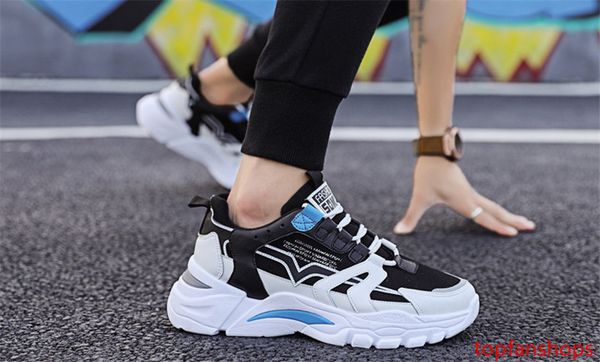 

2020 new casual shoes fashion trend men's shoes wild breathable outdoor wear-resistant running shoes sneakers