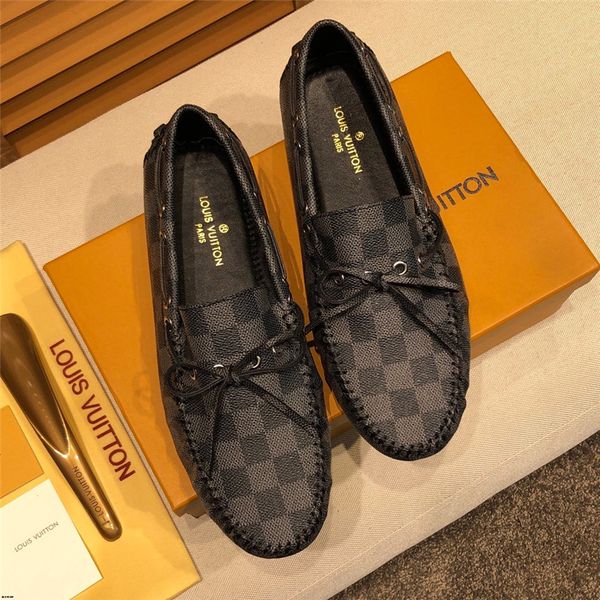 

19ss new casual shoes winter fur men loafers slip on genuine leather moccasins short plush warm large size 6.5-12 driving shoes, Black