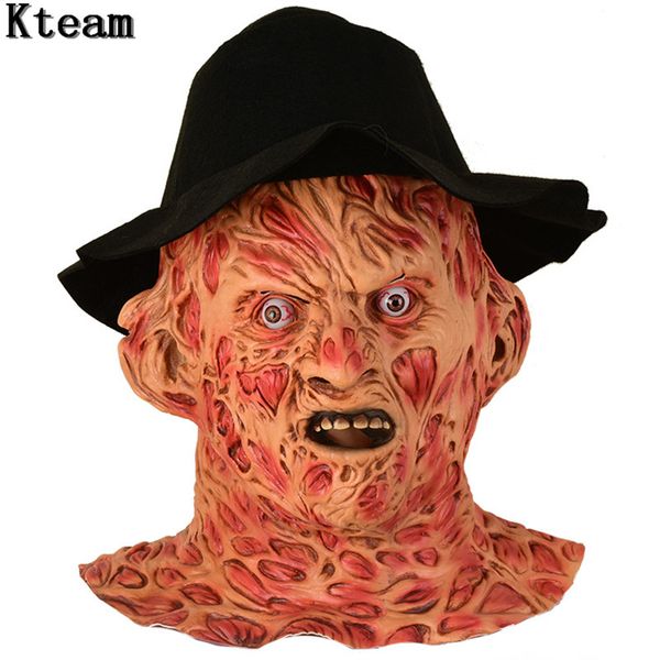 

cosplay freddy krueger mask halloween party cosplay mask scary horror costume fancy dress scary mask halloween christmas