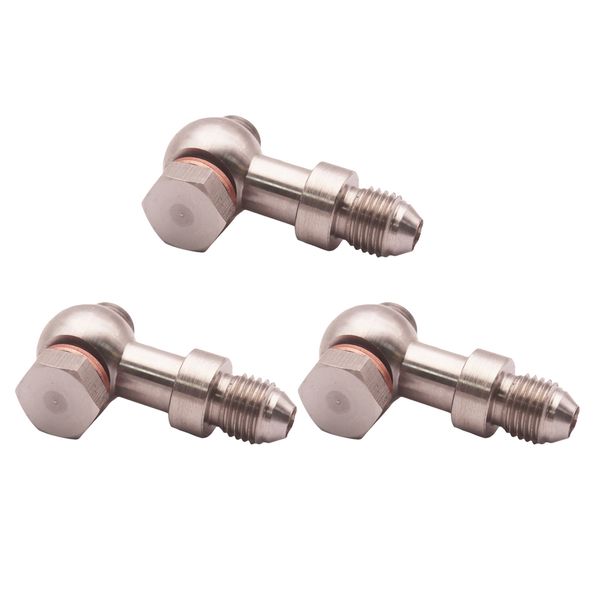 

3set turbo oil feed line / hose adapter fitting kit -4 male an to m10 x 1.0 male