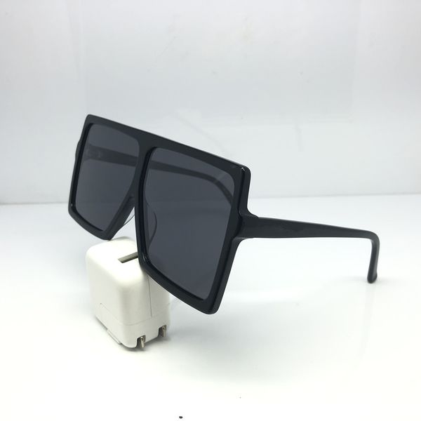 

183 sunglasses luxury fashion women designer popular full frame uv400 lens summer style big square frame come with case, White;black