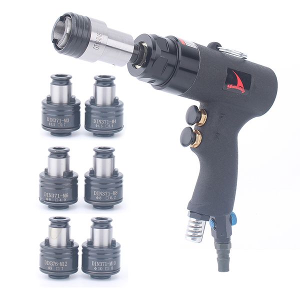 

yousailing m3-m12 pistol type tapping machines pneumatic drill tapper with din or jis clutch overload protect chuck