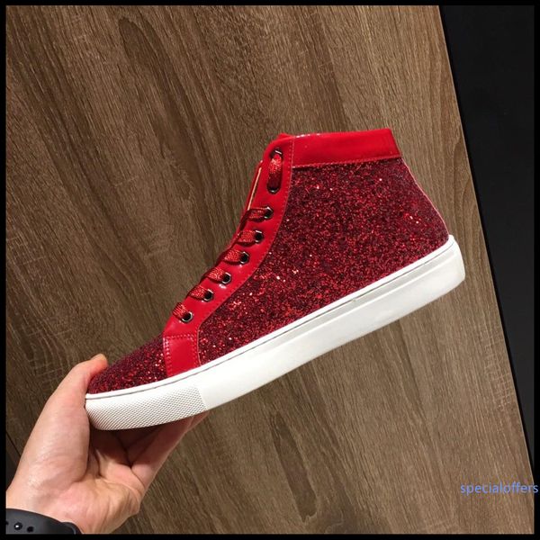 

2019if spring and autumn men s casual sports shoes high-belt travel sneakers, with micro-standard, with the original box fast delivery, Black