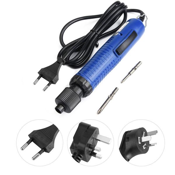 

semi-automatic handheld straight shank electric screwdriver practical tools 220v