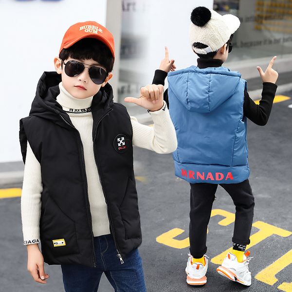 

children's clothing autumn and winter outwear boy vest baby warm coat casual simple sleeveless jacket waistcoat, Camo