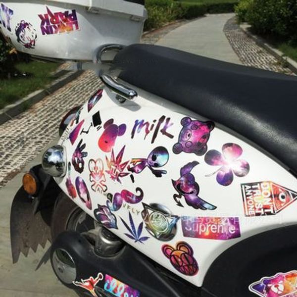 

50 шт / пакет смешанной различных граффити наклейки багаж граффити мешок наклейка ноутбук гитара наклейка граффити