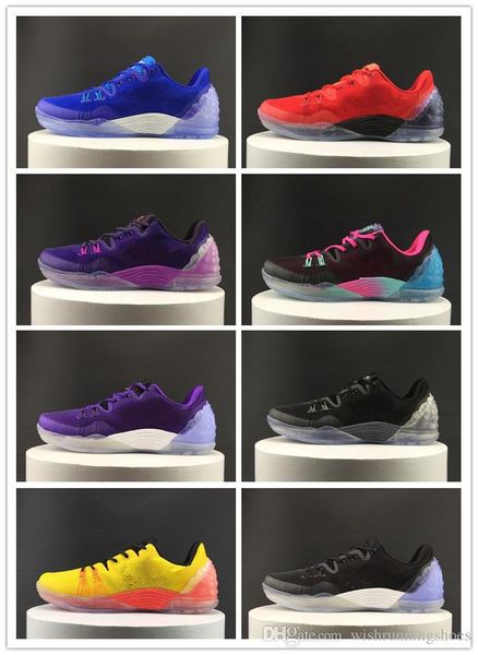 

2018 AAA+ quality kobe 5 EP Venomenom Venomenon V Classi Shoes for Mens KB Zoom 5s Navy South Coast Oreo USA Red casual shoes size 40-46