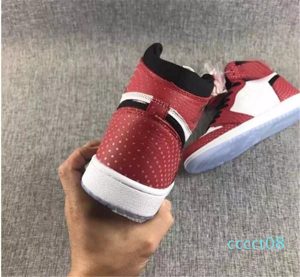 

2020 new 1 og high spider man origin story men basketball shoes chicago crystal sneakers sport shoes ct08