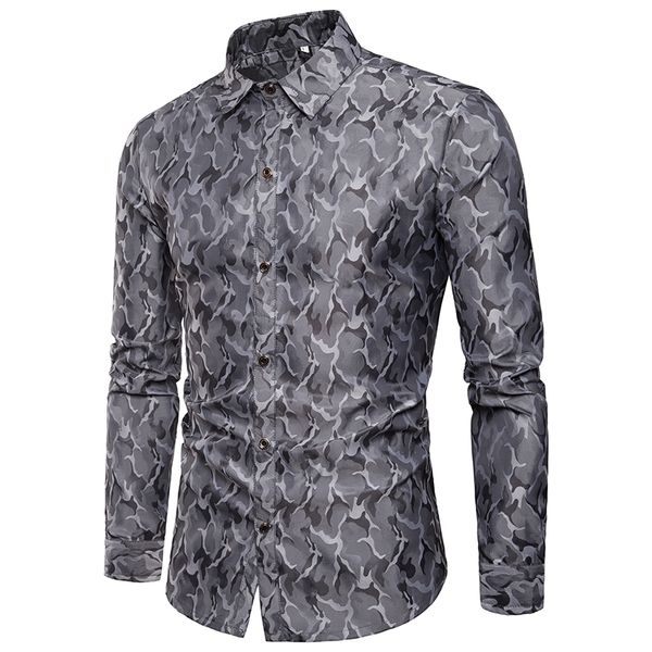 

new fasion luxury men stylish casual shirt slim fit long sleeve formal, White;black