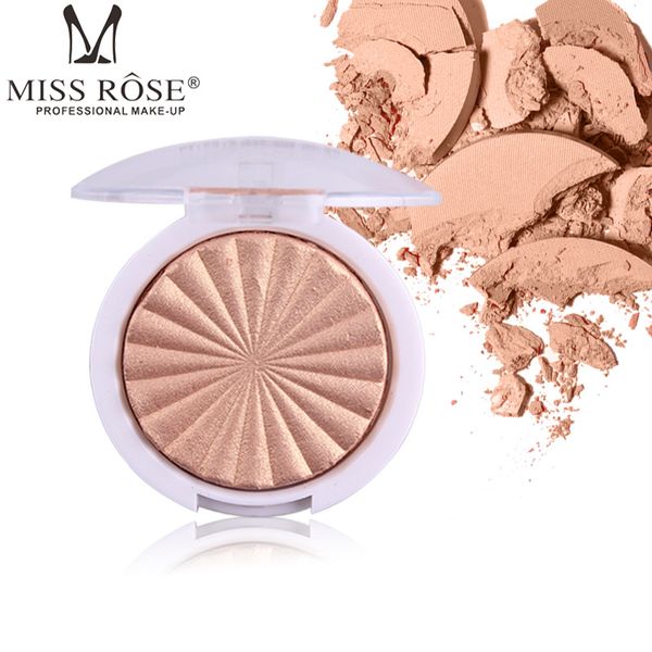 

miss rose highlighter makeup single color shimmer powder highlighter palette base illuminator highlight face contour golden bronzer