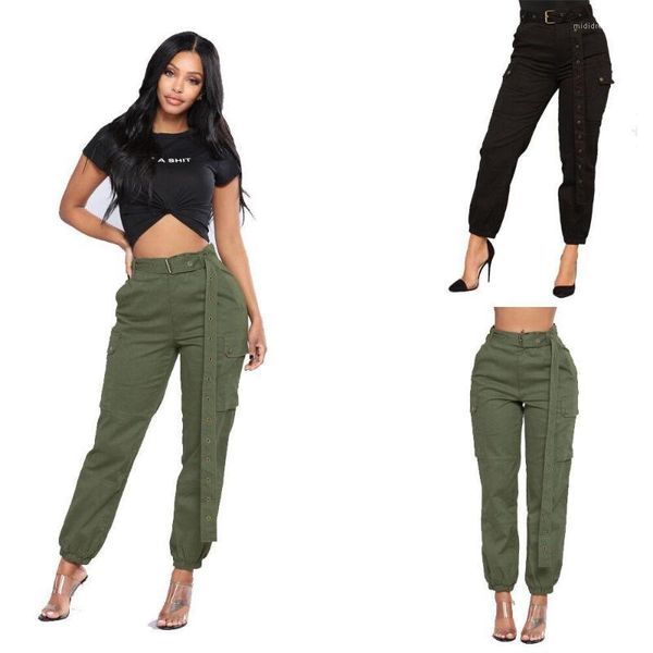 

harem pants solid color pocket hip hop style female clothing fashion casual apprel womens fashion designer, Black;white