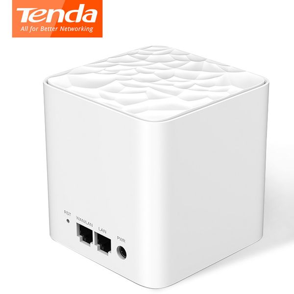 

tenda nova mw3 ac1200 dual-band wifi router for whole home wi-fi coverage mesh wifi system wireless bridge, app remote manage