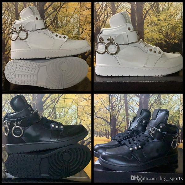 

new 1 1s mens womens basketball shoes black white zipper designer trainers sports sneakers baskets jumpman des chaussures zapatos