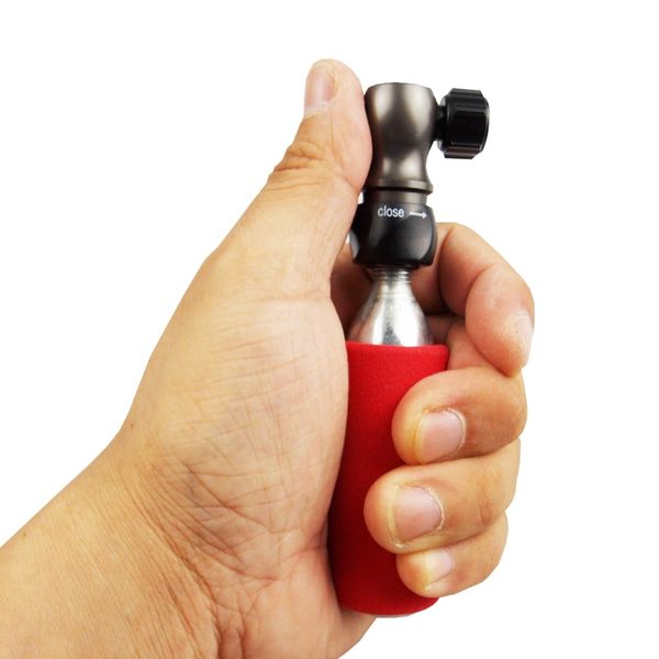 

bicycle pump co2 cartridge emergency cycling pump head bike tire ball mini portable inflator selling