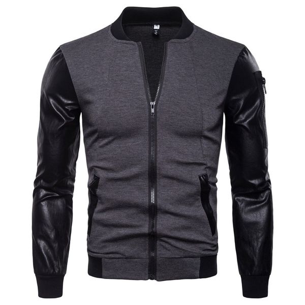 

hoodies men men solid color jacket 2018 spring 's hood, Black;brown