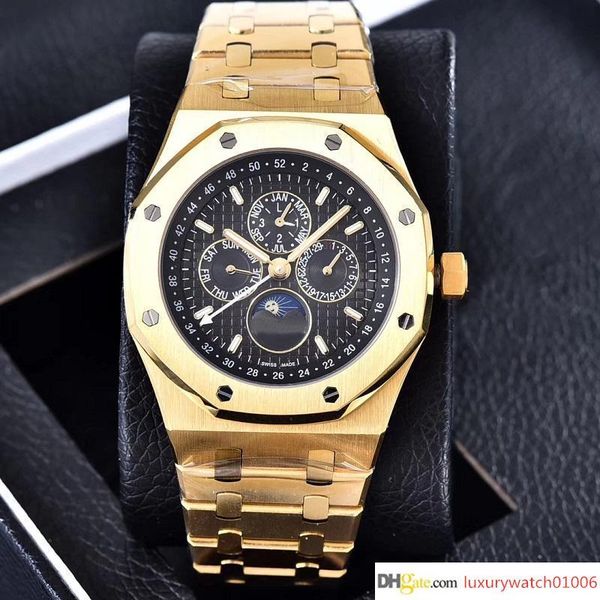 

selling royal multifunction watch special men stainless steel band automatic mechanical men mens watch watches