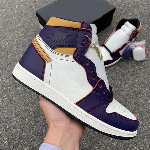 

2020 new sb x 1 high og court purple chicago tie dye union obsidian travis scott men basketball shoes outdoors sneakers with box