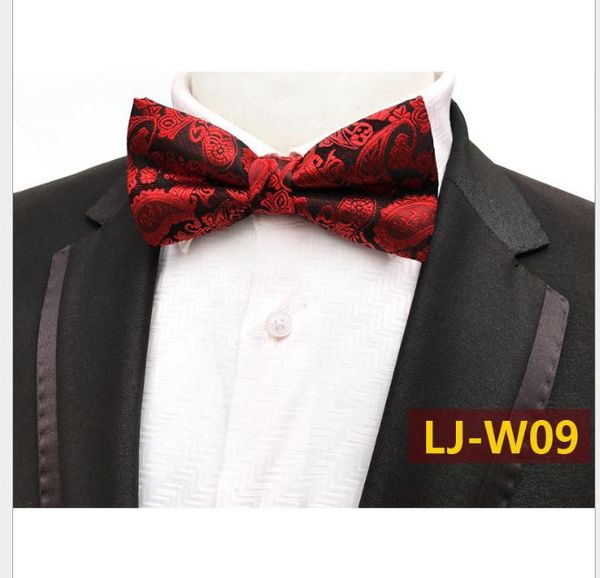

silk jacquard cashew tie men's suit british fashion korean bow, Blue;purple