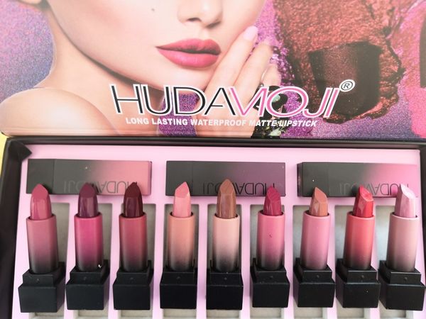 

2018 новый MOJI 12 цвет блеск для губ палитра крем макияж губ длительный косметика limited