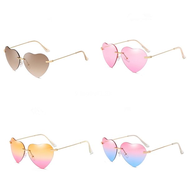 

jackjad 2020 fashion johnny depp lemtosh style heart-shaped sunglasee vintage round tint ocean lens design sunglass #30260, White;black