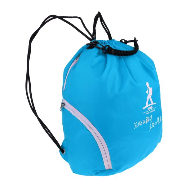 

унисекс сумка drawstring мешок спорт путешествия открытый рюкзак, водонепроницаемый, мягкий, легкий и прочный