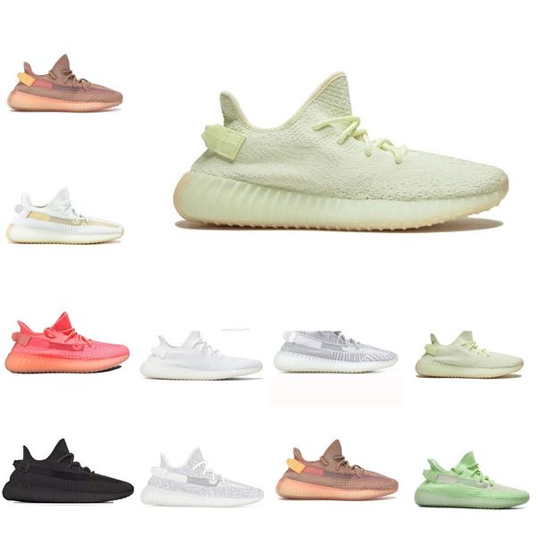 

новый kanye west clay v2 статическая светоотражающие gid glow in the dark мужские кроссовки hyperspace истинная форма женщины спорт desigoer