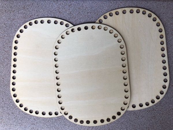 

5pcs unfinished rectangle wooden bottom for diy handmade gift laser cut wooden bottom for for crochet basket price