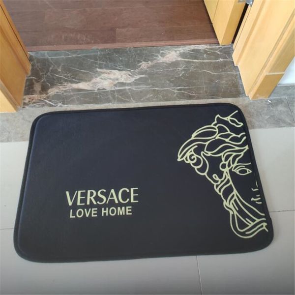 

latest thicken pattern bath mats ins style durable designer bathroom accessories 9 styles non-slip trendy mat for home