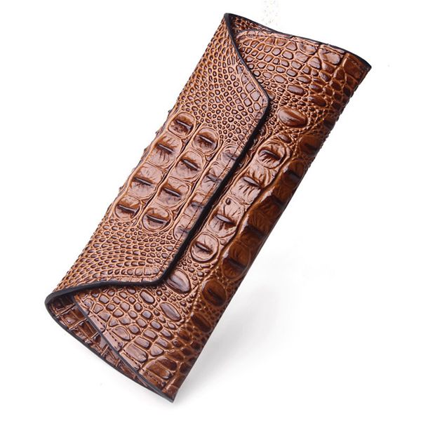 

new fashion 100% cow genuine leather women long wallet real leather female luxury organizer clutch girl lady gift cash purse, Red;black