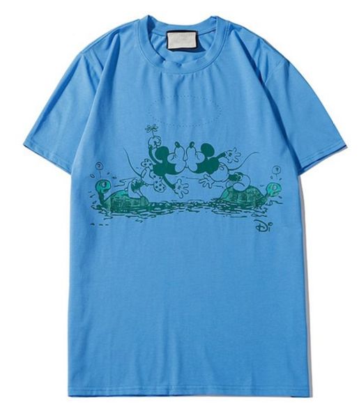 

2020 мужская мода street женщины тенниска лета марка рубашки дизайнер футболка luxury deer перемычки повседневный мужчины женщины unisex 202, White;black