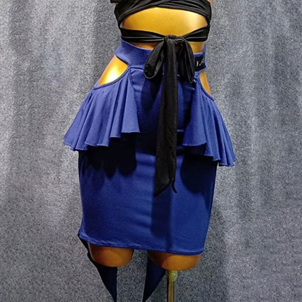 

2020 new latin dance dress women tassel latin dance skirt for ballroom samba tango chacha belly dancing performamnce by77, Black;red