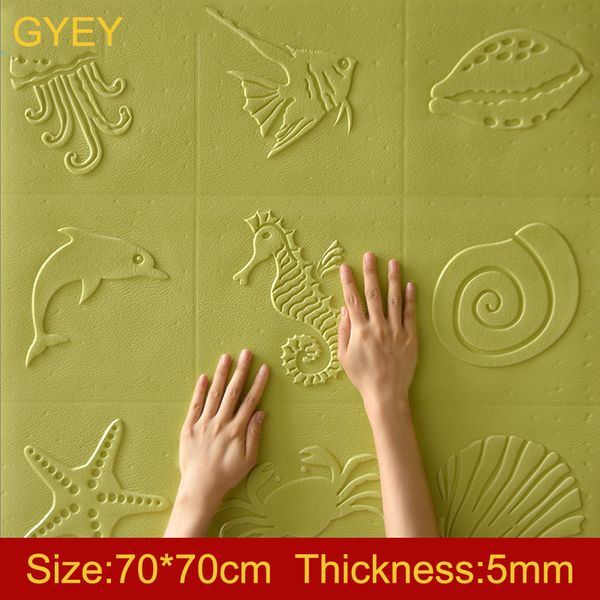 

3d stereo wall stickers cartoon bedroom room kindergarten anti-collision wall stickers children's room self-adhesive wallpaper