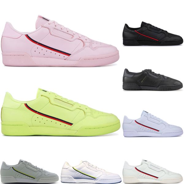 

Continental 80 Calabasas Powerphase Designer Fashion Casual shoes Kanye West Aero blue Core black OG white Men women des chaussures