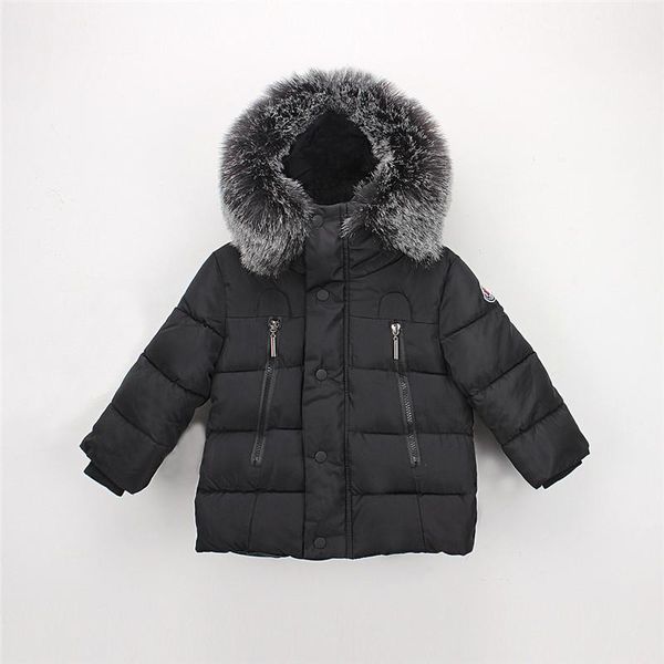 

liligirl baby boys jacket 2018 winter jacket coat for girls warm thick hooded children outerwear coat toddler girl boy clothing3077, Blue;gray