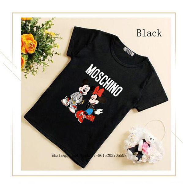 

T 2019 New Pattern Girl Half Sleeve Jacket Children's Clothes Middle-sized And Small Children Female cute T-shirt Summer Wear Korean Edition