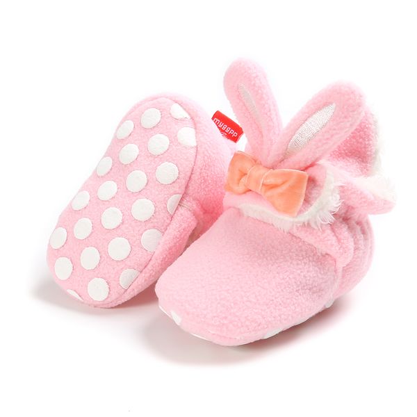 

baby girls shoes snow boots winter baby furry warm boots leather infant soft bottom shoes, Black;grey