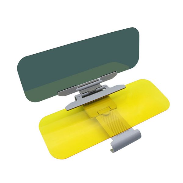 

car sun visor hd anti dazzling mirror day night dual use vision driving mirror universal folding flip clear