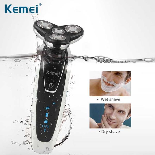 

floating electric shaver waterproof men razor four blade beard trimmer sideburns and nose trimmer 4 in personal care tools 45