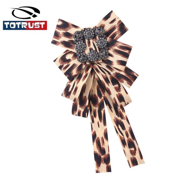 

vintage lepord bow tie women neck tie for women uniform pin necktie party gravatas fashion diamond bowties gifts ladies girl, Black;blue