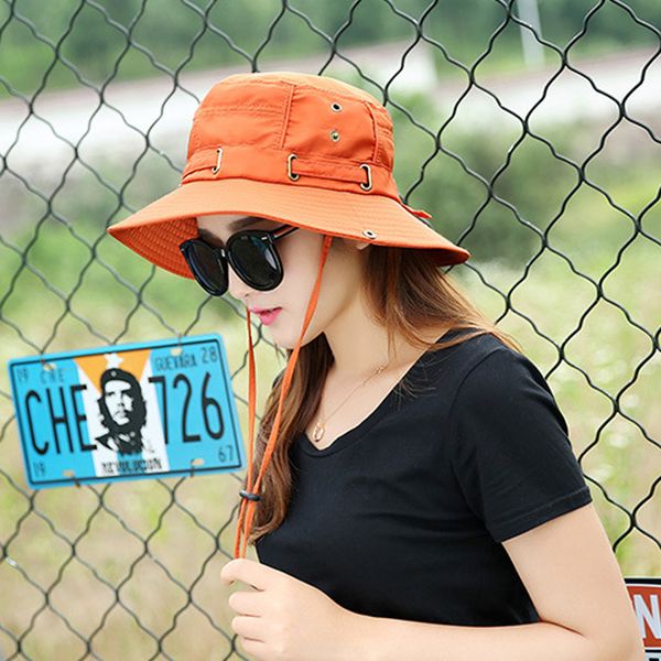 

summer women's sun hiking hiking outdoor sports picnic camping equipment men's fishing anti-uv sun cap, Black;white