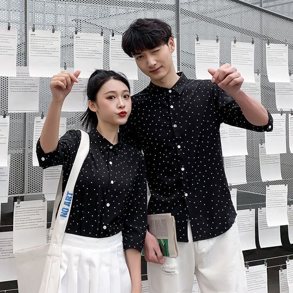 

spring / summer 2020 new long-sleeved black printed hawaiian shirt fashion low price large size s-5xl best, White;black
