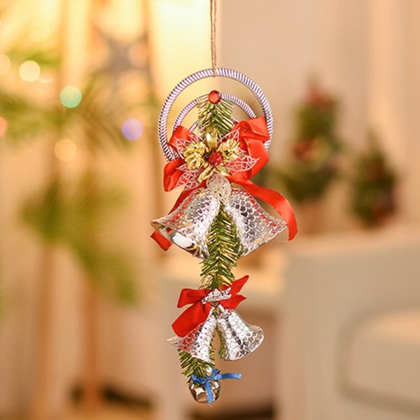 

cute christmas jingle bells decration for door unique christmas tree decorations portable gift party festive ornaments
