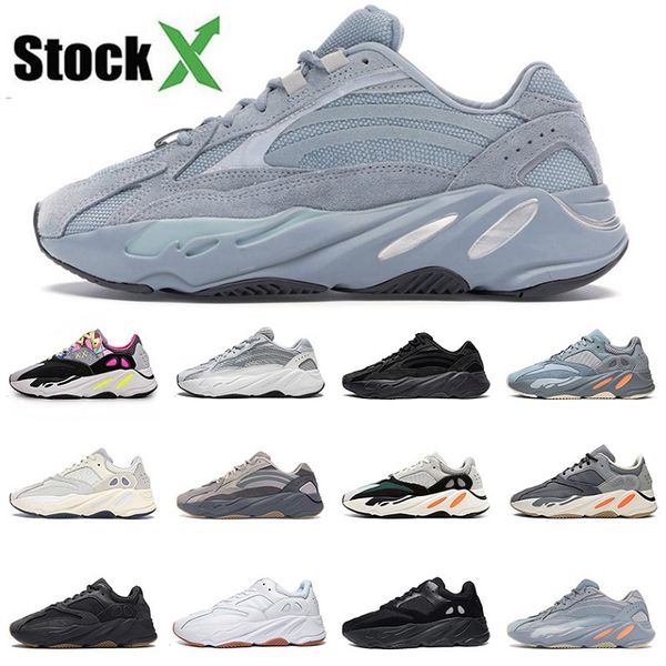 

platform hospital blue running shoes kanye west wave runner 700 inertia wave magnet stock x designer sneakers 36-46